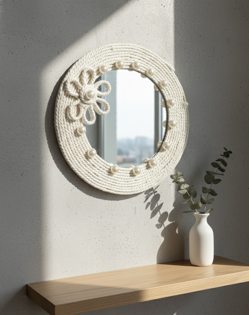 Çiçek ve İncili Ayna