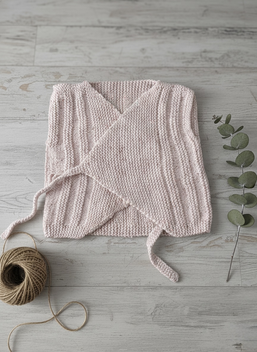 El Emeği Örgü Bebek Yelek