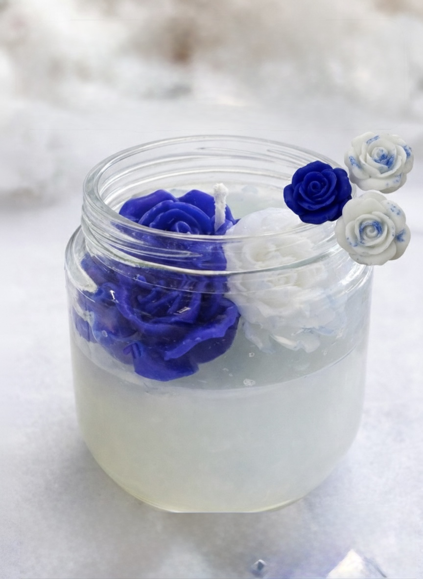 Yasemin Kokulu Dekoratif Mum